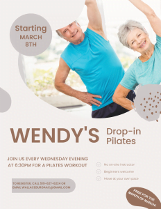 Wendy's Wednesday Pilates - Wallaceburg Adult Activity Centre